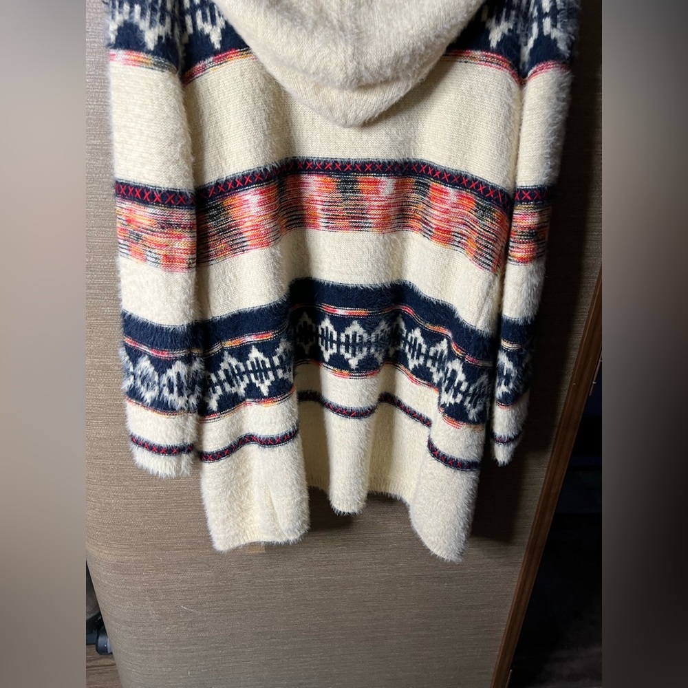 Anthropologie Callahan Novelty Duster Sweater size large - Picture 6 of 12